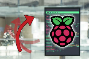 rotar pantalla en una Raspberry Pi